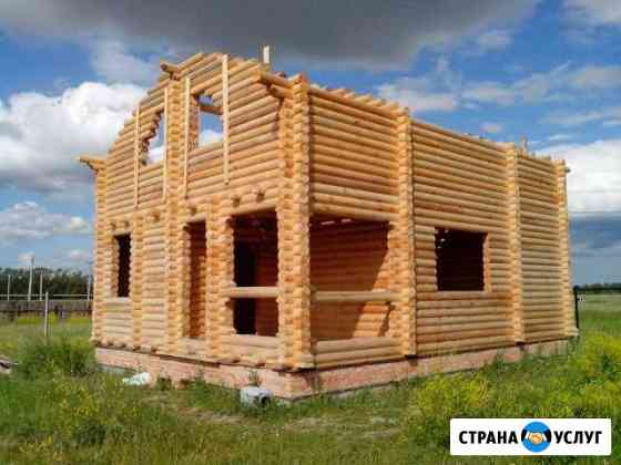 Дома и бани из выровненного бревна Коркино