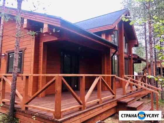 Построим дом из клеенного бруса, фундамент, ушп Глебовский