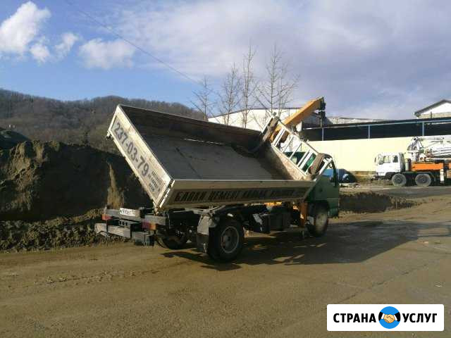 Услуги самосвала, крана-манипулятора Сочи - изображение 1