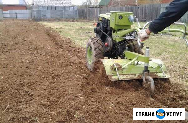 Вспашка, культивация земли мотоблоком Дмитров - изображение 1