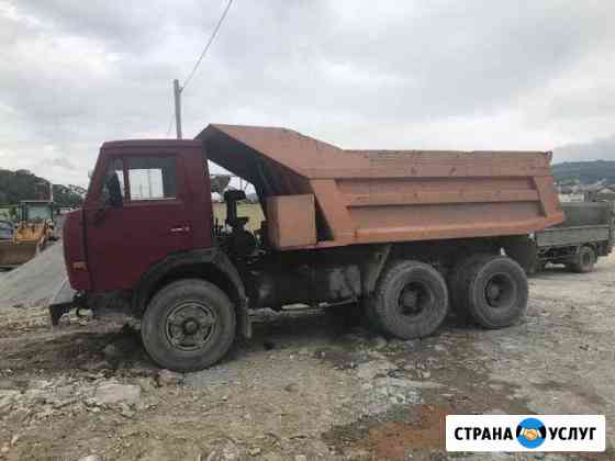 Вывоз мусора услуги камаза самосвала Новороссийск