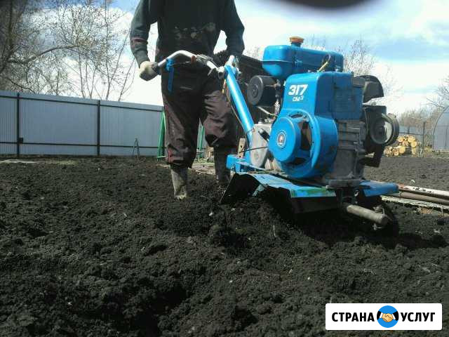Вспашка земли мотоблоком Копейск - изображение 1