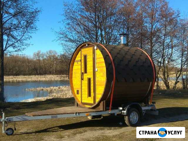 Прокат посуточно мобильная баня бочка в Рамоне Рамонь - изображение 1