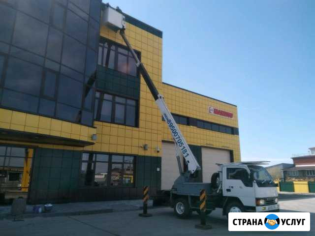 Услуги автовышки 16 метров Иркутск - изображение 1