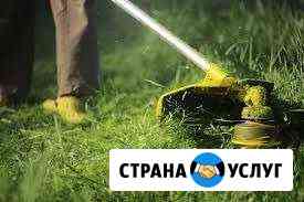 Покос травы, дробилка веток, поросли, спил деревье Краснодар