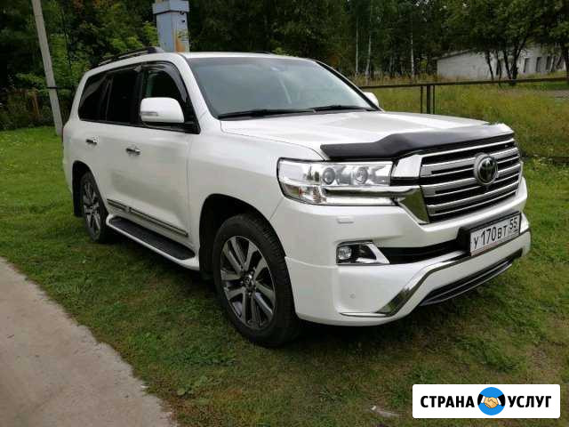 Прокат авто Toyota land cruiser 200 с водителем Омск - изображение 1