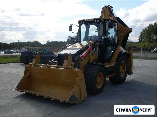 Услуги экскаватора - погрузчика caterpillar 432 F Выселки - изображение 1