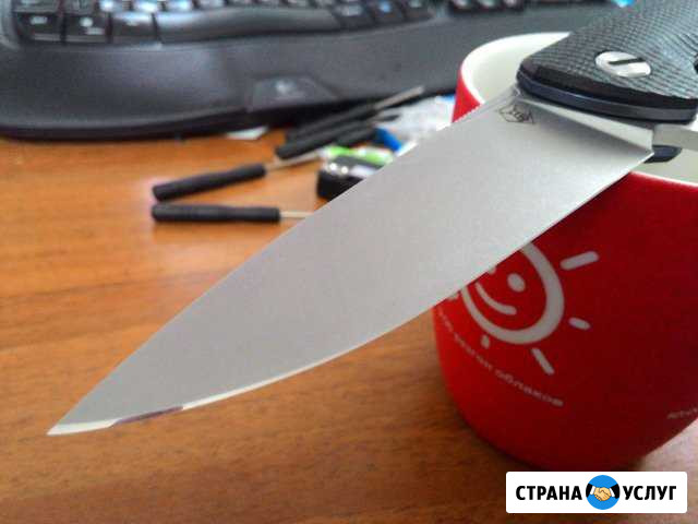 Профессиональная заточка ножей, топоров и др Смоленск - изображение 1