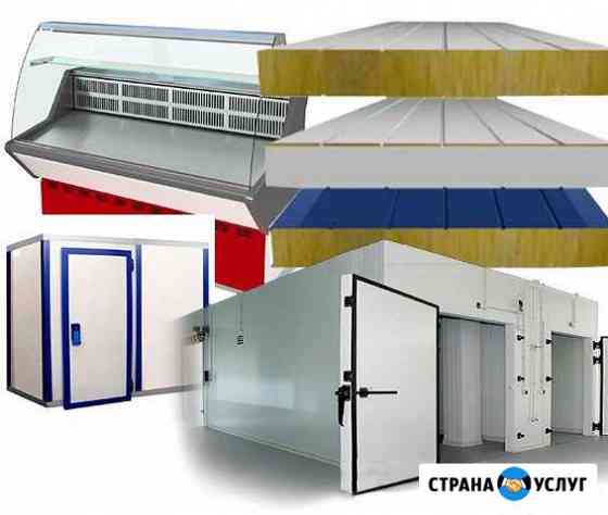 Сэндвич-панели для холодильной камеры,склада Севастополь
