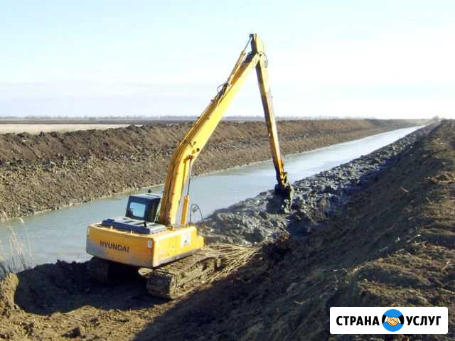 Экскаватор длиннорукий Хундай 290 стрела 19 метров Санкт-Петербург - изображение 1