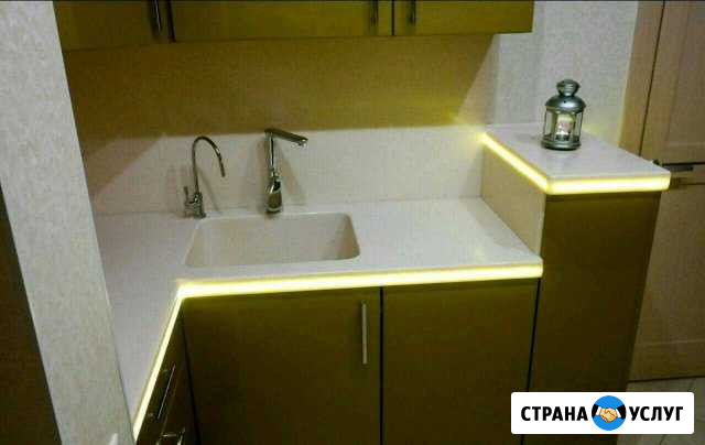 Столешницы и подоконники из искусственного камня Электросталь - изображение 1