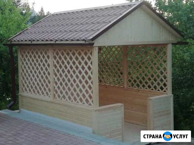 Беседки, Бани, Бытовки, наружные, сварочные работы Воронеж - изображение 1