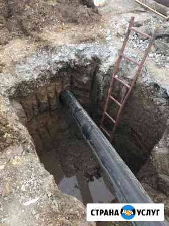 Гнб прокол бурение водопровод Барнаул