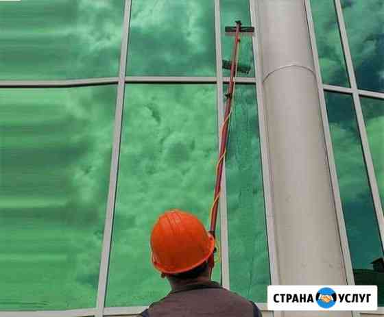 Мойка фасадов, шатров в Краснодарском Крае Выселки