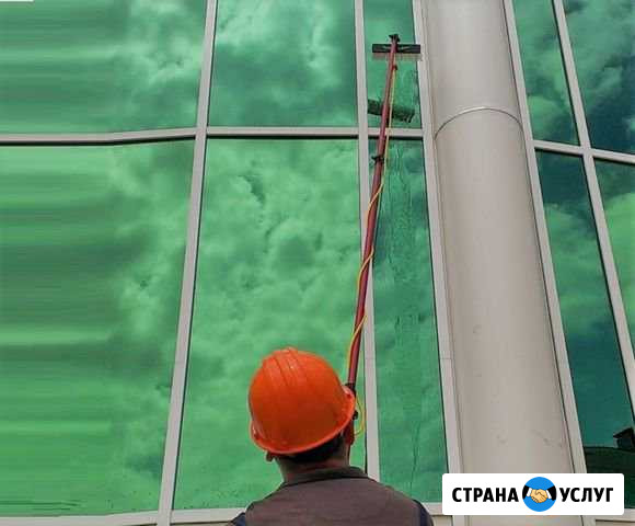 Мойка фасадов, шатров в Краснодарском Крае Выселки - изображение 1