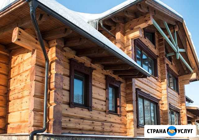 Срубы ручной рубки из лафета Вологда - изображение 1