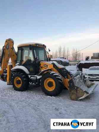 Услуги JCB экскаватор погрузчик Тюмень