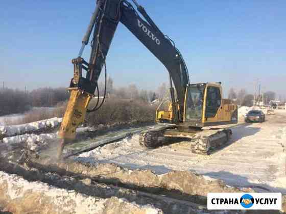 Аренда гусеничного экскаватора Volvo EC210BLC Вологда