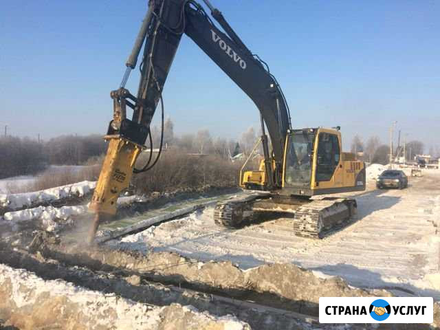 Аренда гусеничного экскаватора Volvo EC210BLC Вологда - изображение 1