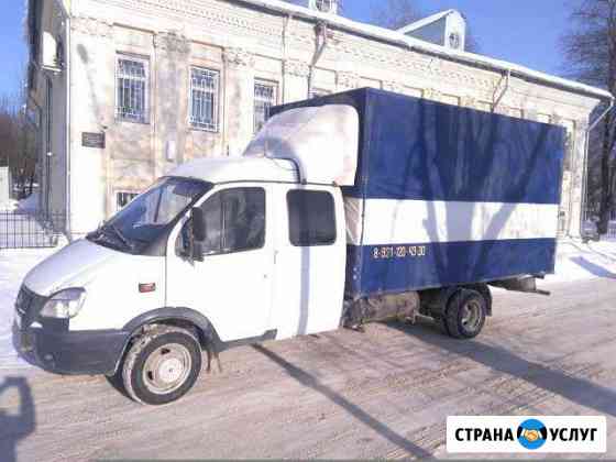 Грузоперевозки газель-фермер 4м, 2т Вологда