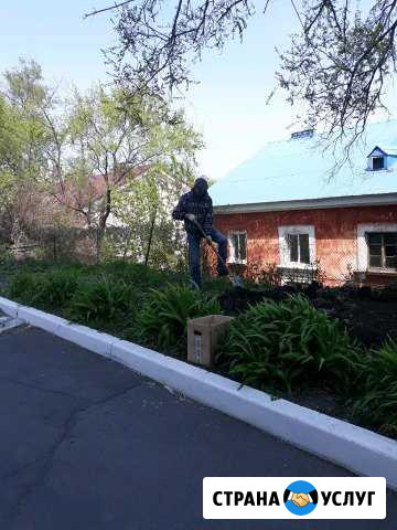 Уборка территории, копка огородов Хабаровск - изображение 1