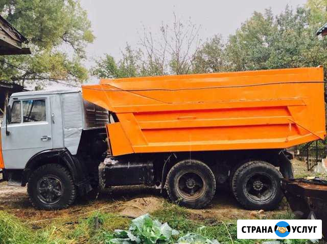 Услуги Самосвала- Камаза 13т, Доставка Новомосковск - изображение 1
