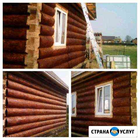 Конопатка Шлифовка, Покраска Муромцево
