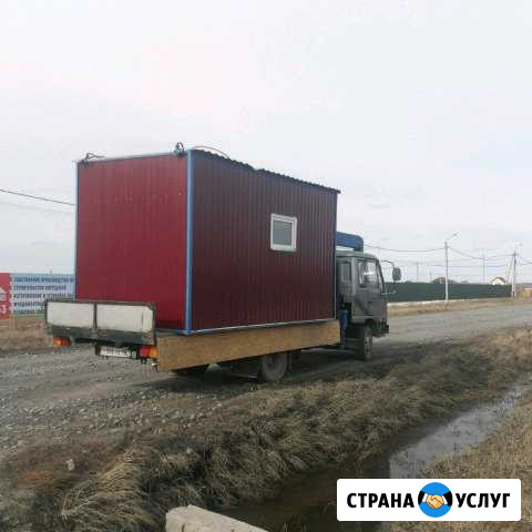 Услуги манипулятора 5 тонн. автовышки.безнал Тюмень - изображение 1
