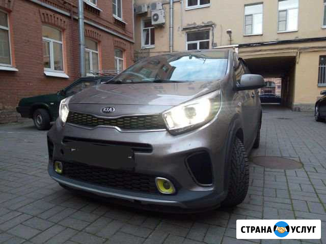 KIA Picanto X-Line, 2018 (Перевозки/аренда) Санкт-Петербург - изображение 1