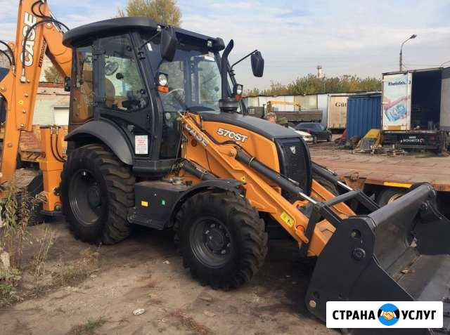 Экскаватор-погрузчик в аренду Санкт-Петербург - изображение 1