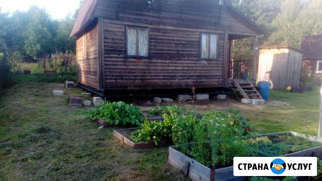 Подъем дома, бани.Ремонт фундамента. Винтовые сваи Санкт-Петербург - изображение 1