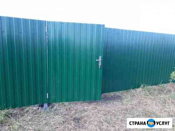 Установка заборов Лебяжье