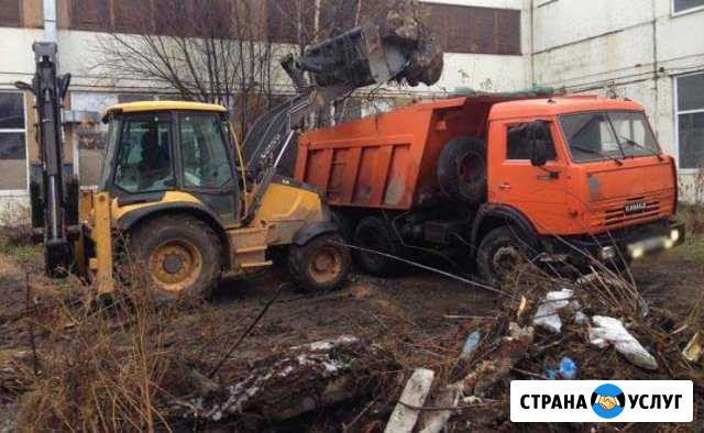 Вывоз мусора, грунта. Камаз, экскаватор, погрузчик Ессентуки - изображение 1