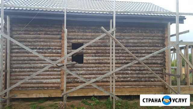 Шлифовка сруба Кирово-Чепецк - изображение 1