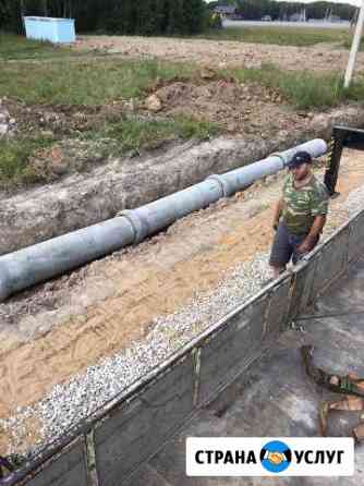 Заезд въезд на участок Чехов