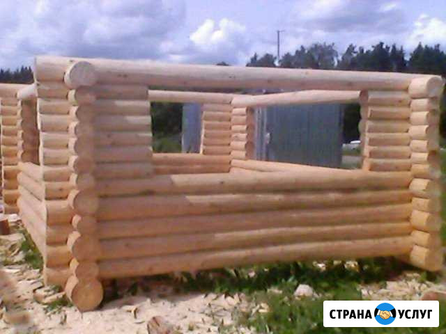 Срубы бань и домов, беседок и колодцев Тверь - изображение 1