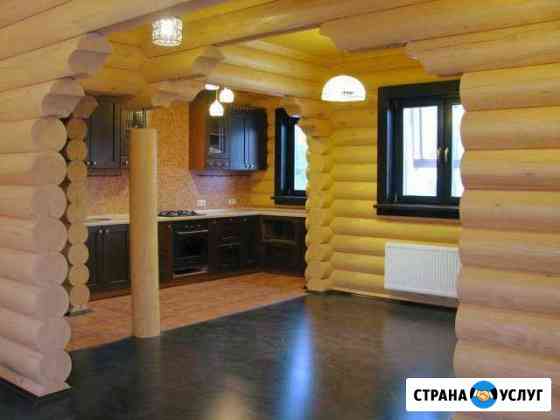 Отделка деревянных домов и бань.Бригада Санкт-Петербург