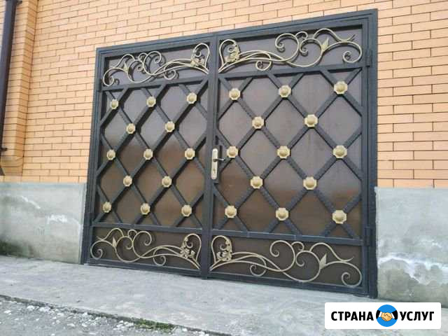 Кованые ворота перила огради и т д Грозный - изображение 1