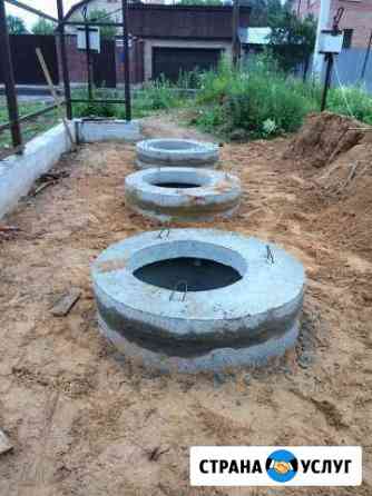 Септики, колодцы под ключ, траншеи Щёлково