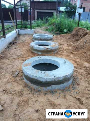 Септики, колодцы под ключ, траншеи Щёлково - изображение 1