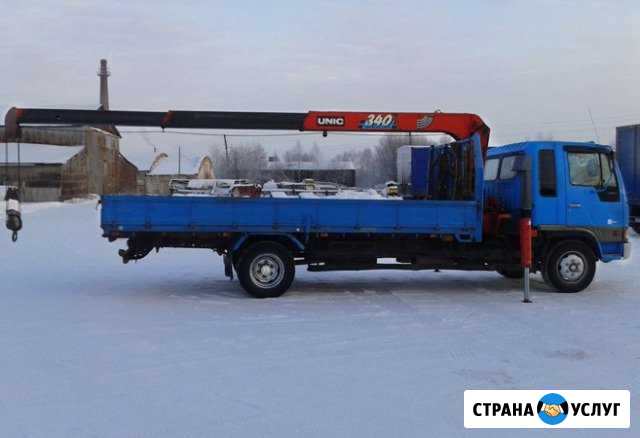 Кран борт, автокран, кранборт, манипулятор, эвакуа Пермь - изображение 1