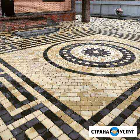 Укладка Брусчатки (плитки) Волгоград