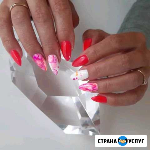 Маникюр, гель-лак Гусь-Хрустальный - изображение 1