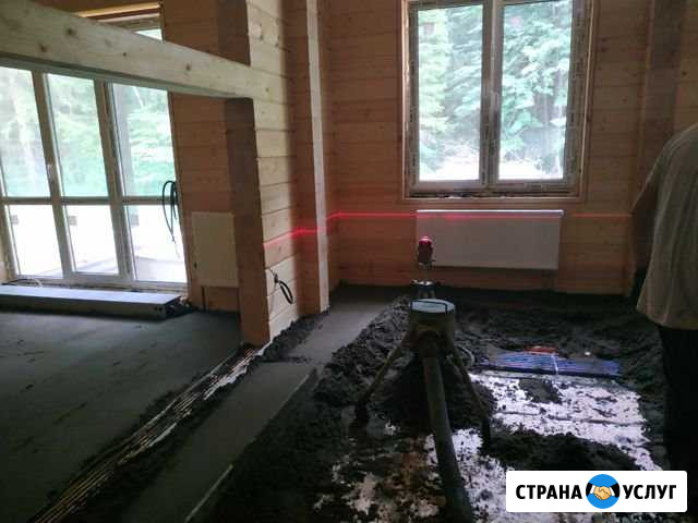Устройство механизированной стяжки пола по полусух Можайск - изображение 1