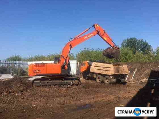 Услуги экскаватора Hitachi ZX 200 ковш 1.2 м3 Набережные Челны