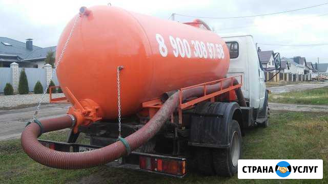 Откачка сливных ям в Новой Усмани и в районе Новая Усмань - изображение 1