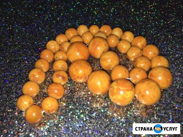 Музей янтаря оценка 1 минута янтарные бусы изделия Магадан - изображение 1