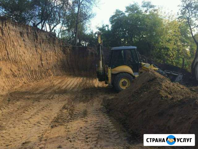 Услуги экскаватора погрузчика Владимир - изображение 1