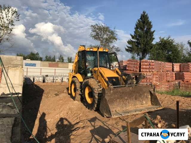 Аренда экскаватора JCB 4cx 3cx и Автокрана Урал Пушкино - изображение 1