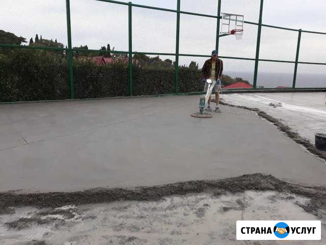 Стяжка пола (заливка) на тёплый пол Ялта - изображение 1